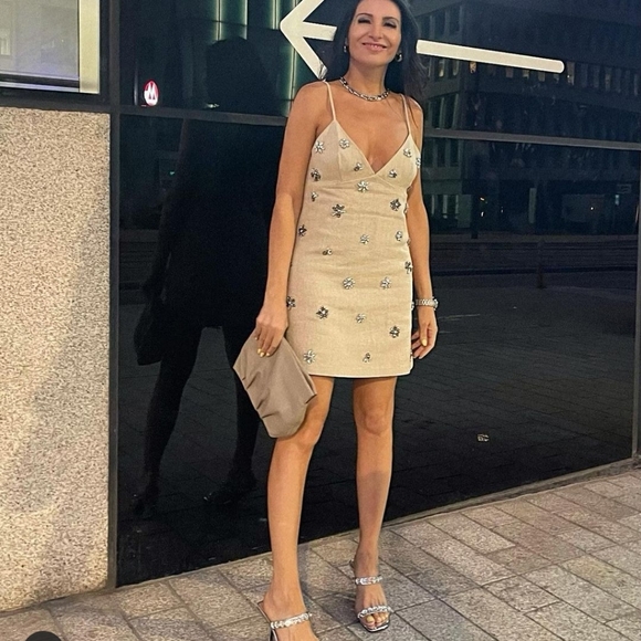 Zara Jewel trim mini dress - Picture 6 of 16